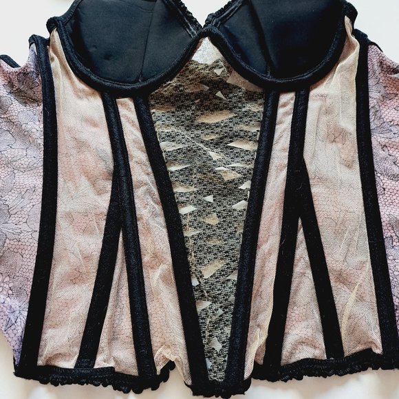 Chantal Thomass Pink Corset Top Size 32B - Picture 10 of 15